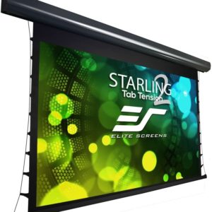 135inch Elite Screen Starling  tab tension 2  cine grey 5d  Motorized Ceiling ready UHD