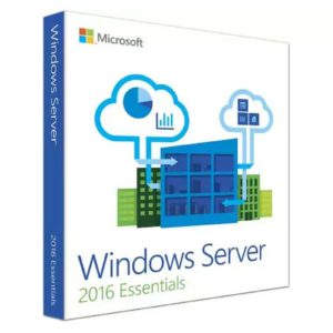 Windows server 2016 essintial Include 25 free users license and 50 devices